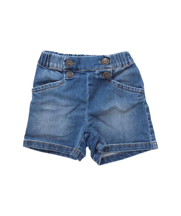 A Blue Shorts from Bonpoint in size 3T for girl. (Front View)