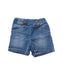 A Blue Shorts from Bonpoint in size 3T for girl. (Front View)