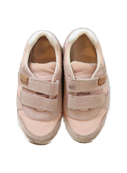 A Pink Sneakers from Geox in size 4T for girl. (Back View)