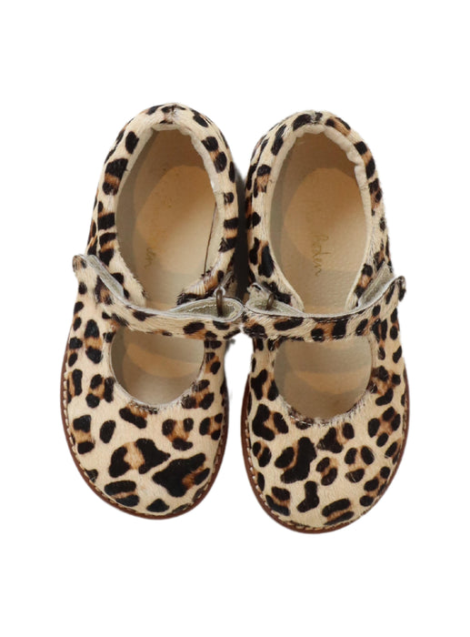 A Beige Flats from Boden in size 4T for girl. (Back View)