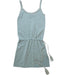 A Blue Sleeveless Dresses from Excuse My French in size 4T for girl. (Front View)