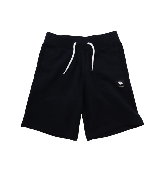 A Black Shorts from Abercrombie & Fitch in size 7Y for boy. (Front View)