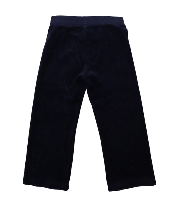 A Navy Sweatpants from Juicy Couture in size 4T for girl. (Back View)