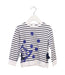 A Black Long Sleeve Tops from Petit Bateau in size 3T for girl. (Front View)