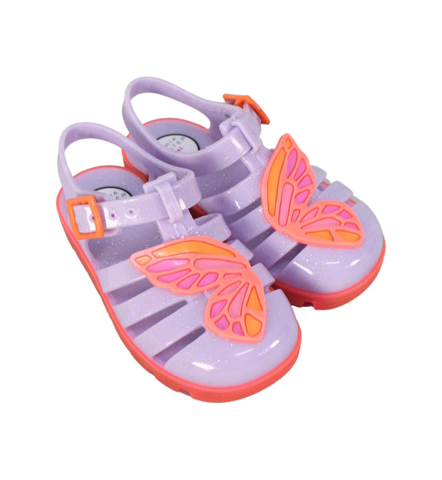 A Purple Sandals from Sophia Webster in size 3T for girl. (Front View)