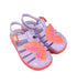 A Purple Sandals from Sophia Webster in size 3T for girl. (Front View)