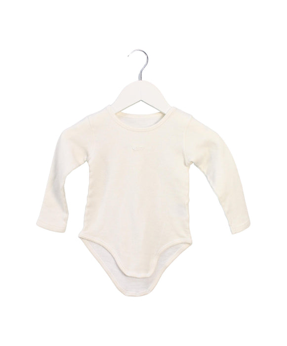 A White Long Sleeve Bodysuits from Chicco in size 18-24M for neutral. (Front View)