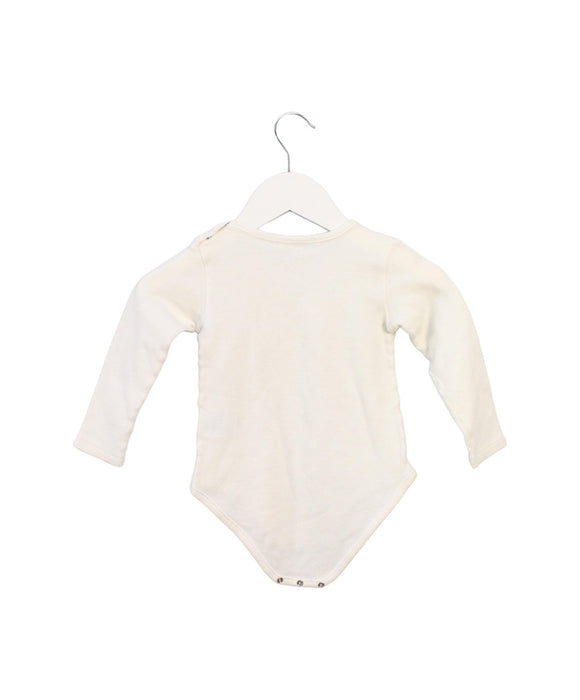 A White Long Sleeve Bodysuits from Chicco in size 18-24M for neutral. (Back View)