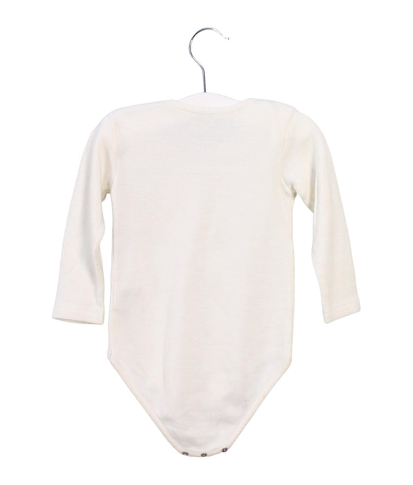 A White Long Sleeve Bodysuits from Chicco in size 6-12M for neutral. (Back View)