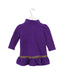 A Purple Long Sleeve Dresses from Ralph Lauren in size 6-12M for girl. (Back View)