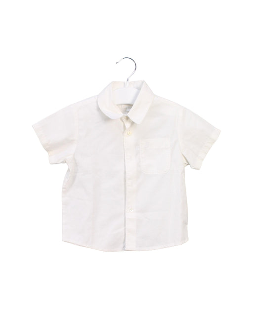 A White Shirts from Jacadi in size 12-18M for boy. (Front View)