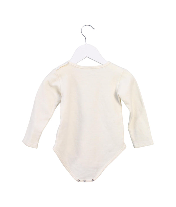 A White Long Sleeve Bodysuits from Chicco in size 18-24M for neutral. (Back View)