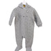 A Grey Long Sleeve Jumpsuits from Organic Mom in size 6-12M for boy. (Front View)