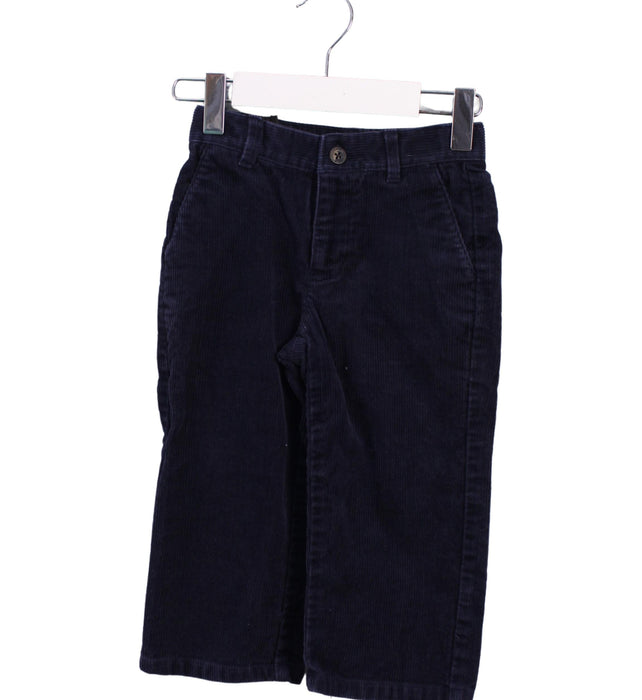 A Navy Casual Pants from Janie & Jack in size 18-24M for boy. (Front View)