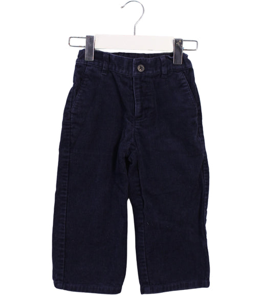 A Navy Casual Pants from Janie & Jack in size 18-24M for boy. (Front View)