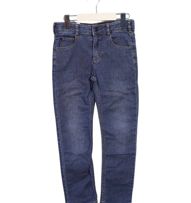 A Blue Jeans from Jacadi in size 6T for boy. (Front View)