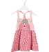 A Pink Overall Dresses from Stella McCartney in size 18-24M for girl. (Front View)