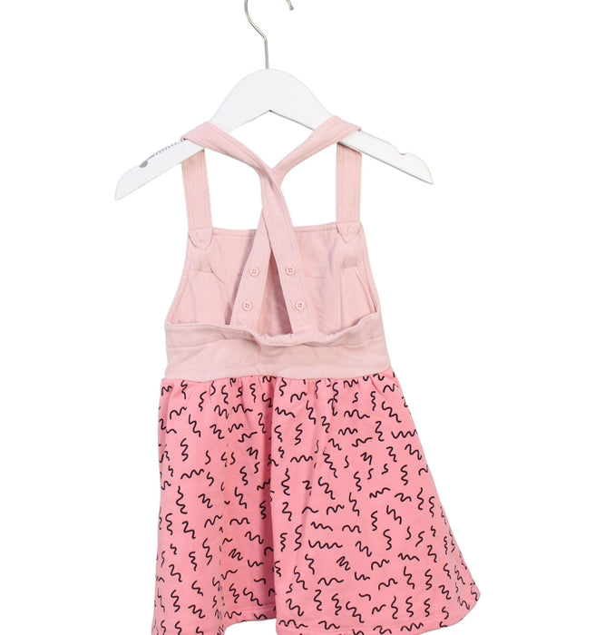 A Pink Overall Dresses from Stella McCartney in size 18-24M for girl. (Back View)