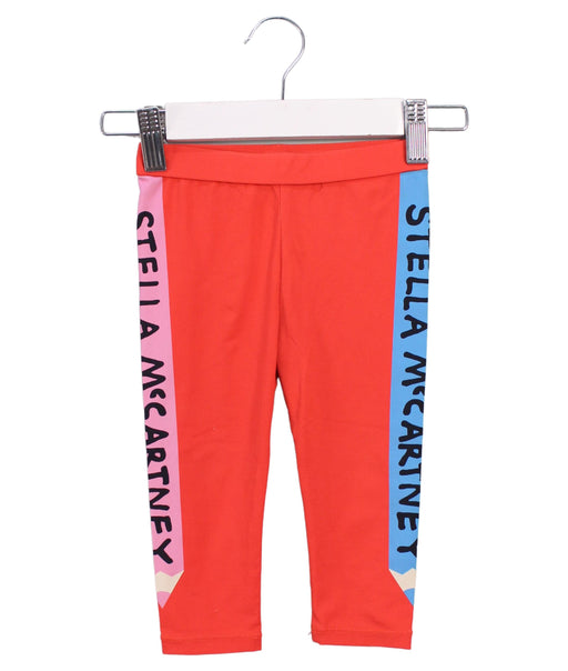 A Red Leggings from Stella McCartney in size 18-24M for girl. (Front View)