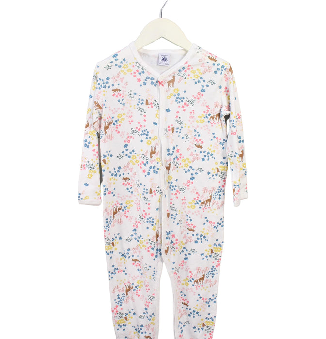 A Multicolour Long Sleeve Jumpsuits from Petit Bateau in size 3T for girl. (Front View)