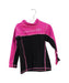 A Black Rash Guards from Aquasport in size 6-12M for girl. (Front View)