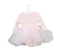 A Pink Leotards from Seed in size 3-6M for girl. (Back View)