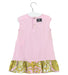 A Pink Sleeveless Dresses from Young Versace in size 12-18M for girl. (Back View)