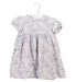 A White Short Sleeve Dresses from Membery London in size 12-18M for girl. (Front View)