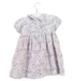 A White Short Sleeve Dresses from Membery London in size 12-18M for girl. (Back View)