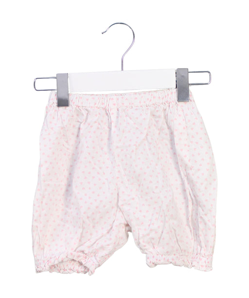 A White Bloomers from Rose et Théo in size 6-12M for girl. (Front View)