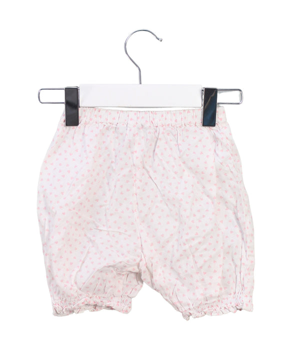 A White Bloomers from Rose et Théo in size 6-12M for girl. (Back View)