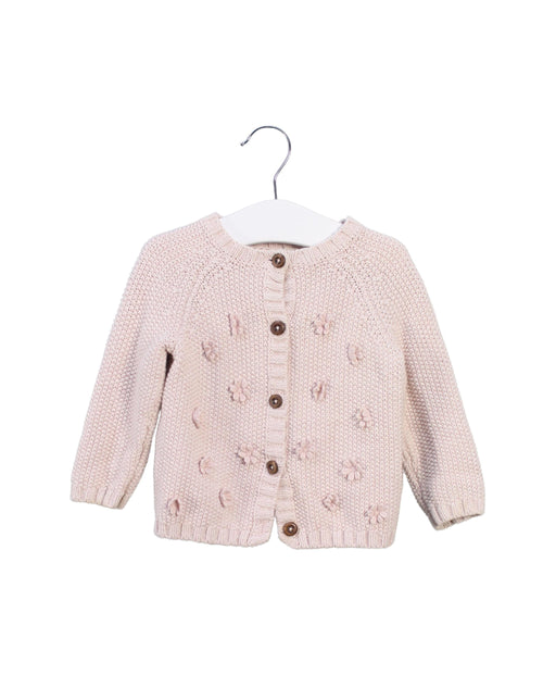 A Pink Cardigans from Cynthia Rowley in size 6-12M for girl. (Front View)