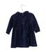 A Blue Long Sleeve Dresses from Sayegusa in size 6-12M for girl. (Back View)