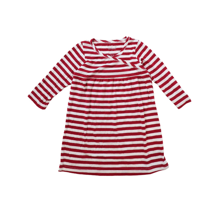 A Red Long Sleeve Dresses from Yala in size 2T for girl. (Front View)