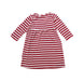 A Red Long Sleeve Dresses from Yala in size 2T for girl. (Back View)