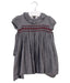 A Grey Short Sleeve Dresses from Amaia in size 2T for girl. (Front View)