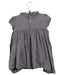 A Grey Short Sleeve Dresses from Amaia in size 2T for girl. (Back View)