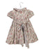 A Multicolour Short Sleeve Dresses from Amaia in size 2T for girl. (Back View)