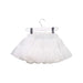 A White Tulle Skirts from Nicholas & Bears in size 12-18M for girl. (Back View)