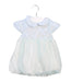 A White Dress Sets from Chickeeduck in size 6-12M for girl. (Front View)