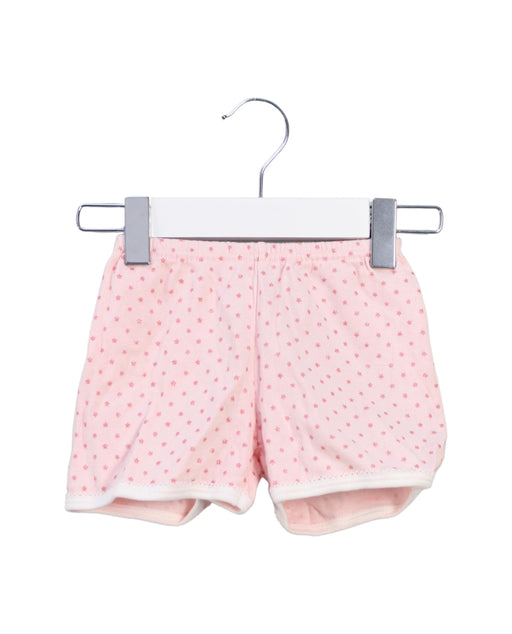A Pink Shorts from Petit Bateau in size 3T for girl. (Front View)