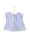 A Blue Short Sleeve Tops from Bonpoint in size 6-12M for girl. (Front View)