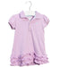 A Purple Short Sleeve Dresses from Ralph Lauren in size 6-12M for girl. (Front View)