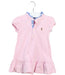 A Pink Short Sleeve Dresses from Ralph Lauren in size 6-12M for girl. (Front View)