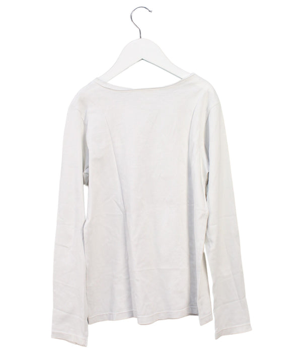 A White Long Sleeve Tops from Jacadi in size 12Y for boy. (Back View)