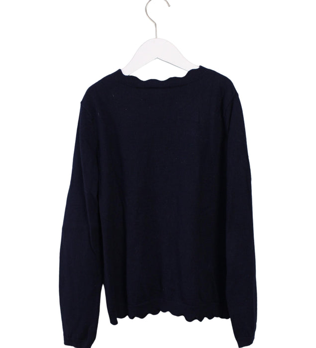 A Black Cardigans from Jacadi in size 12Y for girl. (Back View)