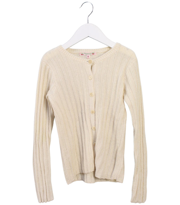 A Beige Cardigans from Bonpoint in size 9Y for girl. (Front View)