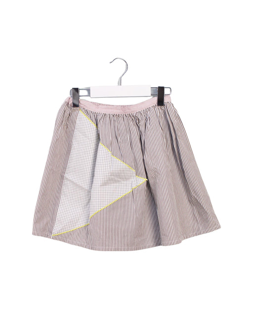 A Brown Short Skirts from Leoca in size 8Y for girl. (Front View)