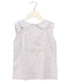 A White Sleeveless Tops from Leoca in size 8Y for girl. (Front View)