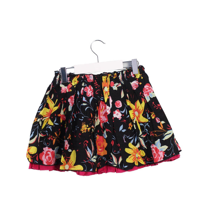 A Black Short Skirts from Eliane et Lena in size 4T for girl. (Back View)